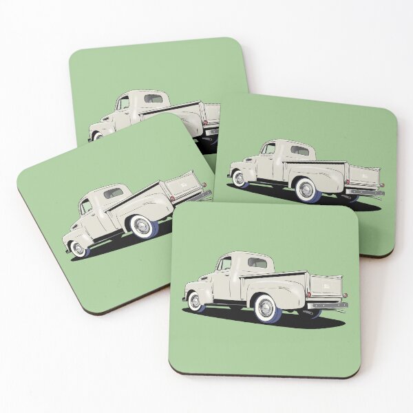 Item preview, Ford F1 Pick Up truck in white designed and sold by Webazoot Industries - Car Art.