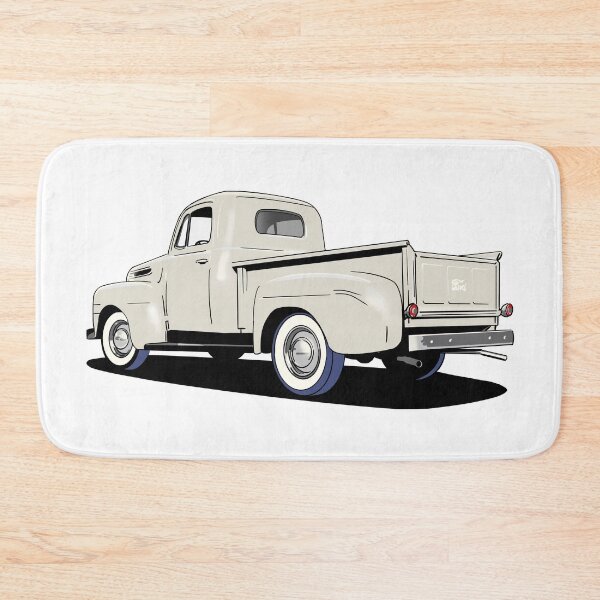 Item preview, Ford F1 Pick Up truck in white designed and sold by Webazoot Industries - Car Art.