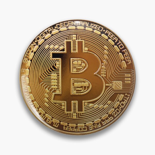 Item preview, BITCOIN REALISTIC DESIGN designed and sold by Crypto Pirates.