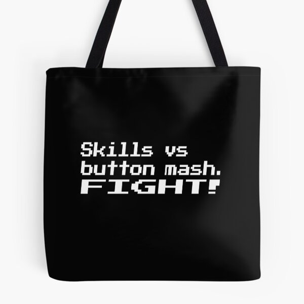 Artikelvorschau, Skills vs. Button-Mash. KÄMPFEN! entworfen und verkauft von redacteddesign.