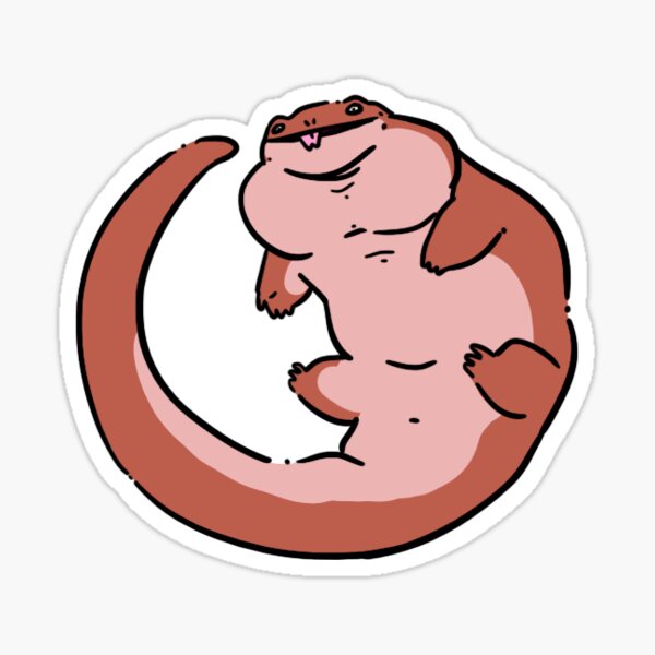 Item preview, Red Tegu Sticker designed and sold by beebsart.