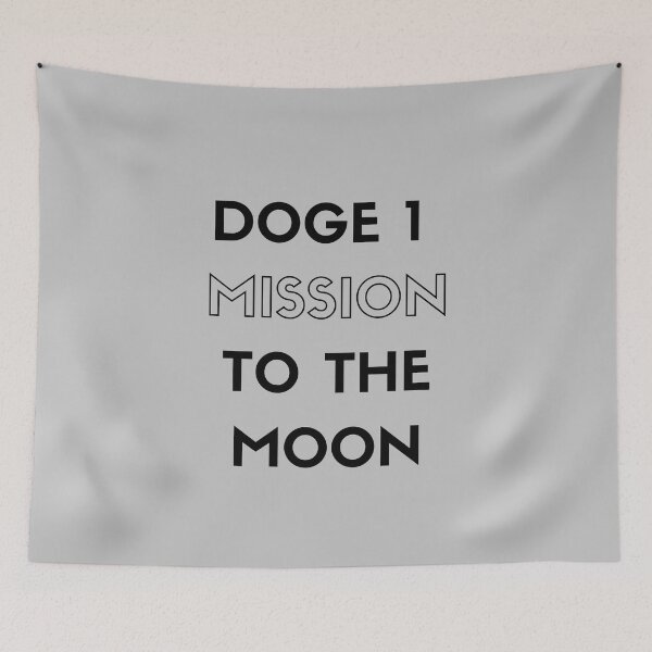 Item preview, Doge 1 Mission To The Moon 2025 Dogecoin designed and sold by NFTDesignsBLV.