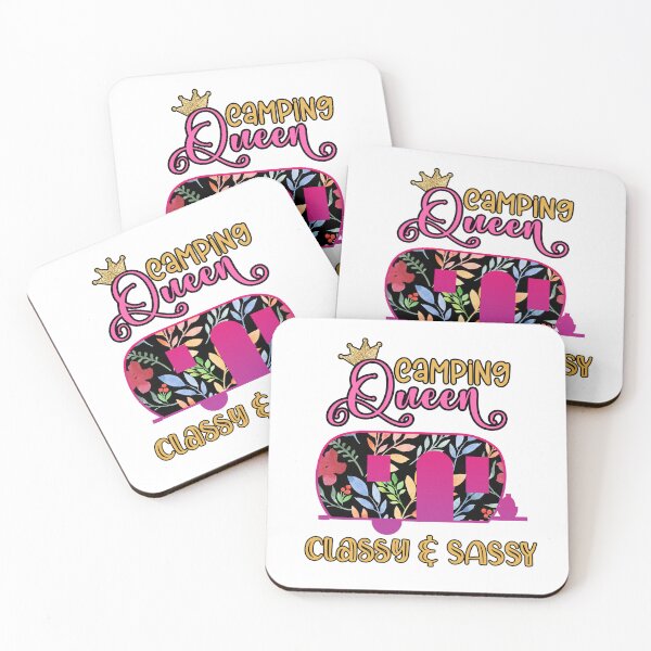 Item preview, Camping Queen Classy and Sassy I Camping Gifts designed and sold by younghopes.