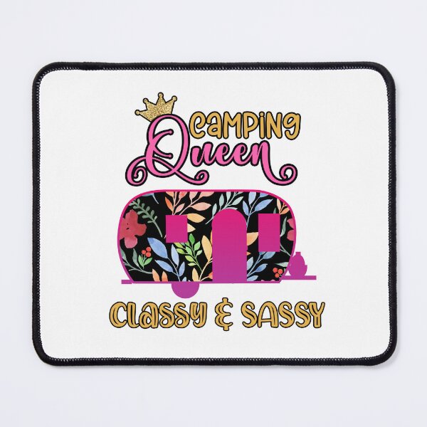 Item preview, Camping Queen Classy and Sassy I Camping Gifts designed and sold by younghopes.