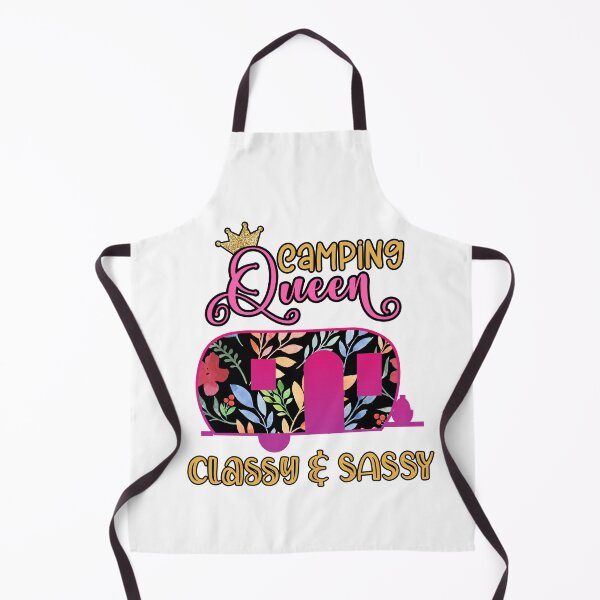 Item preview, Camping Queen Classy and Sassy I Camping Gifts designed and sold by younghopes.