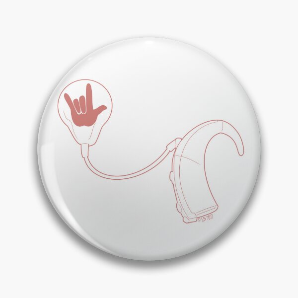 Item preview, Proud 2 B Deaf (Cochlear implant) designed and sold by Shu M.