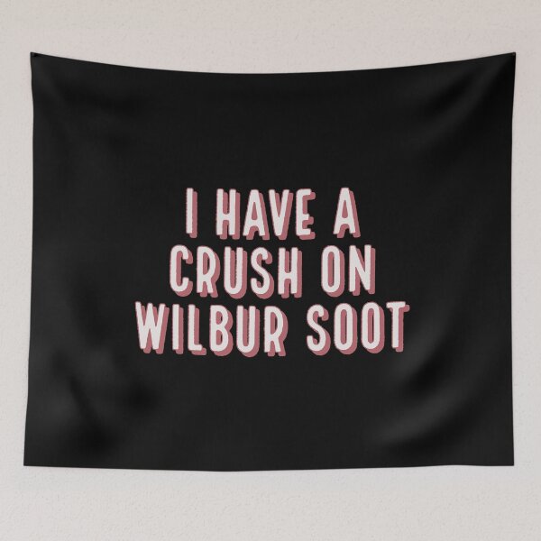 Item preview, i have a crush on wilbur soot  designed and sold by bestizeyy.