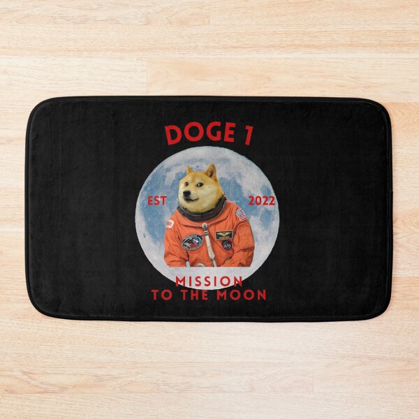 Item preview, Doge 1 Mission To The Moon June 2022 Established Doge With The Moon designed and sold by NFTDesignsBLV.