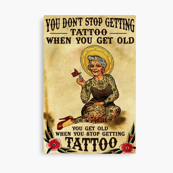 Sac mamie tatouée,tatouage,cadeau,drôle