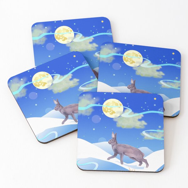 Item preview, Hare On Snowy Ridge 2 designed and sold by Patricia Howitt.