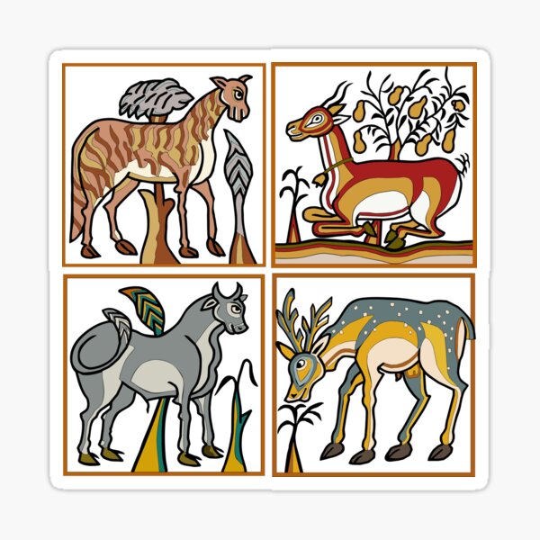 Item preview, 4 long legged beasts from Theodorias designed and sold by frederic Lecut.