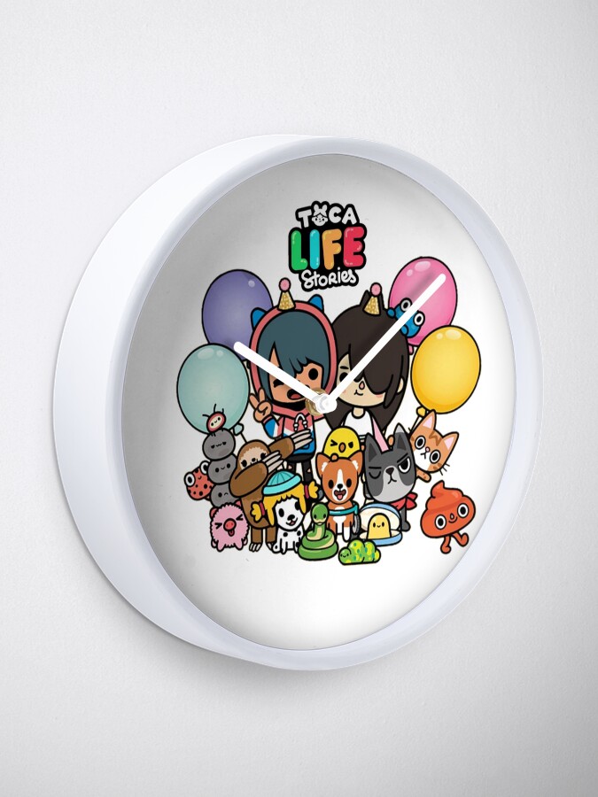 "Toca Boca Toca Boca 2021 Toca Life World" Clock for Sale by rajiinom