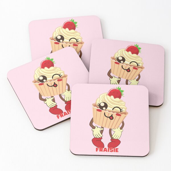 Item preview, The Happy Muffins - #Fraisie designed and sold by MJSemedo.