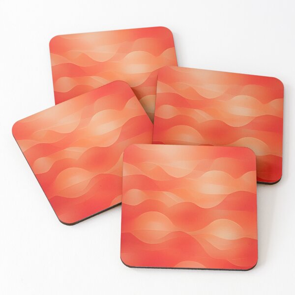 Item preview, calm red and orange pattern designed and sold by AIArtwork21.