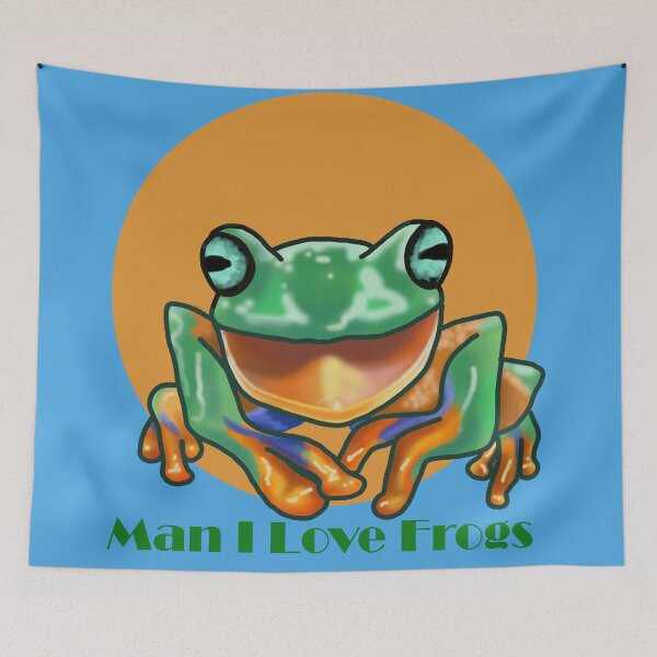 Item preview, Man I Love Frogs designed and sold by Nevermind-artss.
