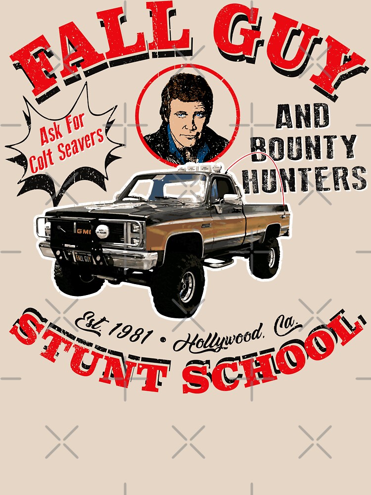 Discover Fall Guy Stunt School and Bounty Hunters | Essential T-Shirt 