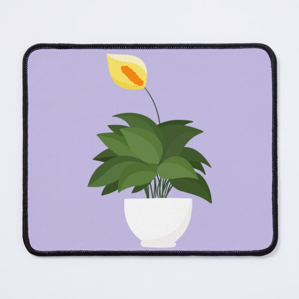 Item preview, Peace Lily plant || minimalist plant drawing designed and sold by robynsdigiprint.