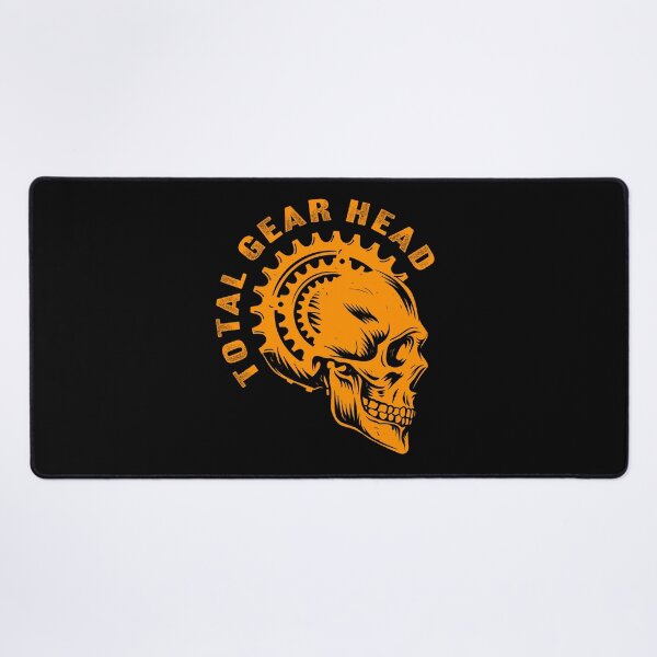 Item preview, Copy of Total Gear Head - Bicycle Sprocket Skull Orange designed and sold by blackdogshop.