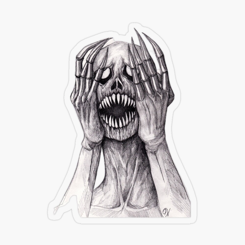 SCP-096 Shy Guy Sticker for Sale by BusinessTanuki