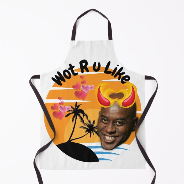 Item preview, Ainsley Harriott Wot R U Like designed and sold by Henk GoGo T-Shirts ⭐️⭐️⭐️⭐️⭐️.