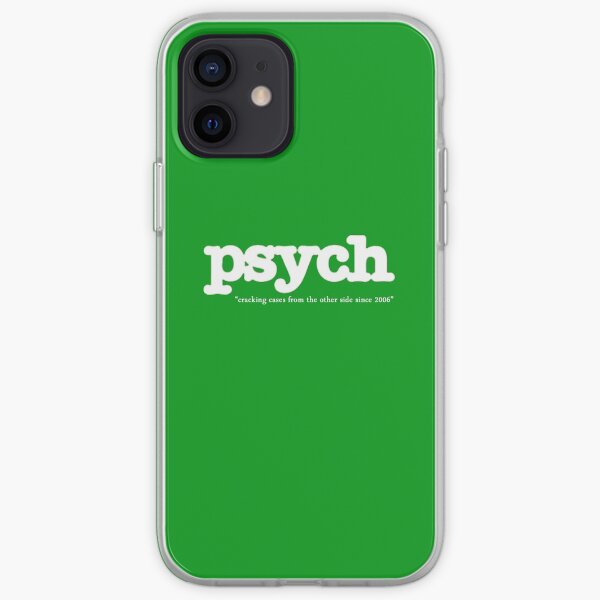 Psych iPhone Soft Case