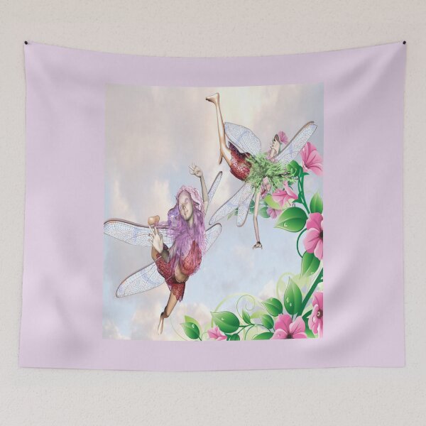 Item preview,  Fairies Visited Sara's and Christal's Garden designed and sold by Patricia Brown.