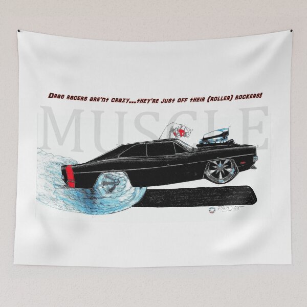 Item preview,  Muscle Cars  //  Drag racers aren't crazy. designed and sold by Imagin8er.