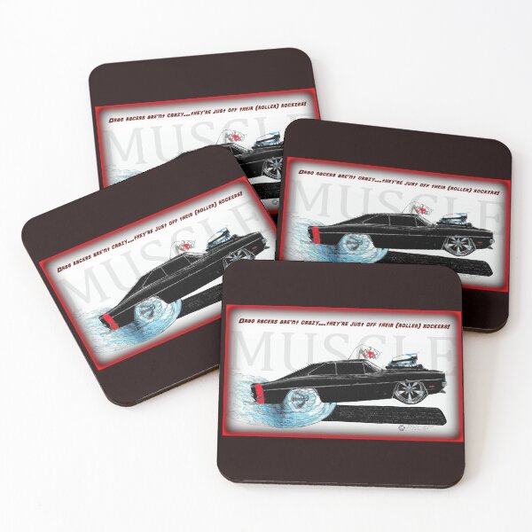 Item preview,  Muscle Cars  //  Drag racers aren't crazy. designed and sold by Imagin8er.