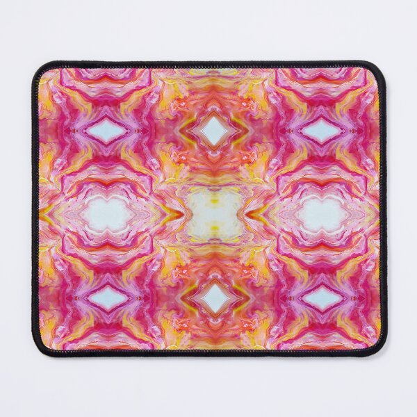Item preview, Abstract Pink, Red, Yellow, Orange, and White Painting designed and sold by Creative-Voyage.