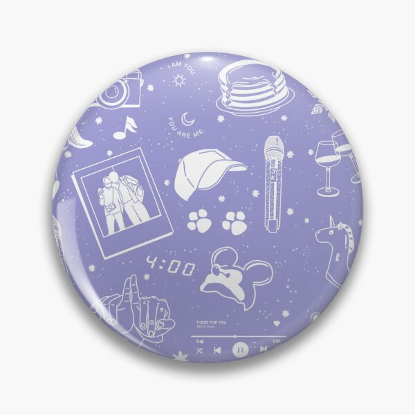 Item preview, Jikook doodle collage [purple] designed and sold by OUaTPreachers.