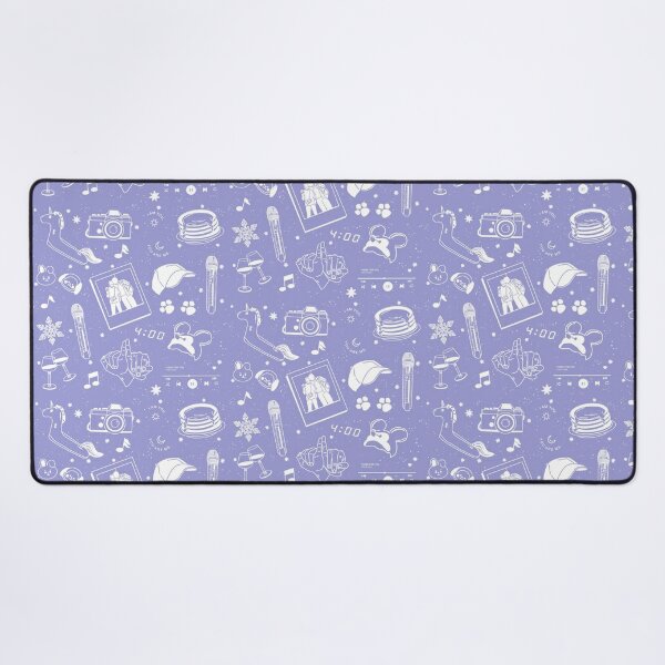 Magical Lavender Lilac Thin Desk Mat