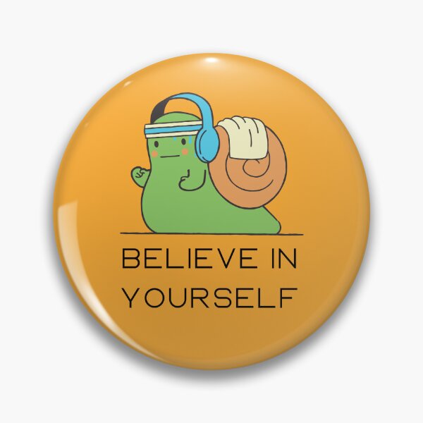 Item preview, Believe In Urself | Funny Snail Sport | run | BELIEVE IN YOURSELF | Funny Slugs designed and sold by GaliaTati.