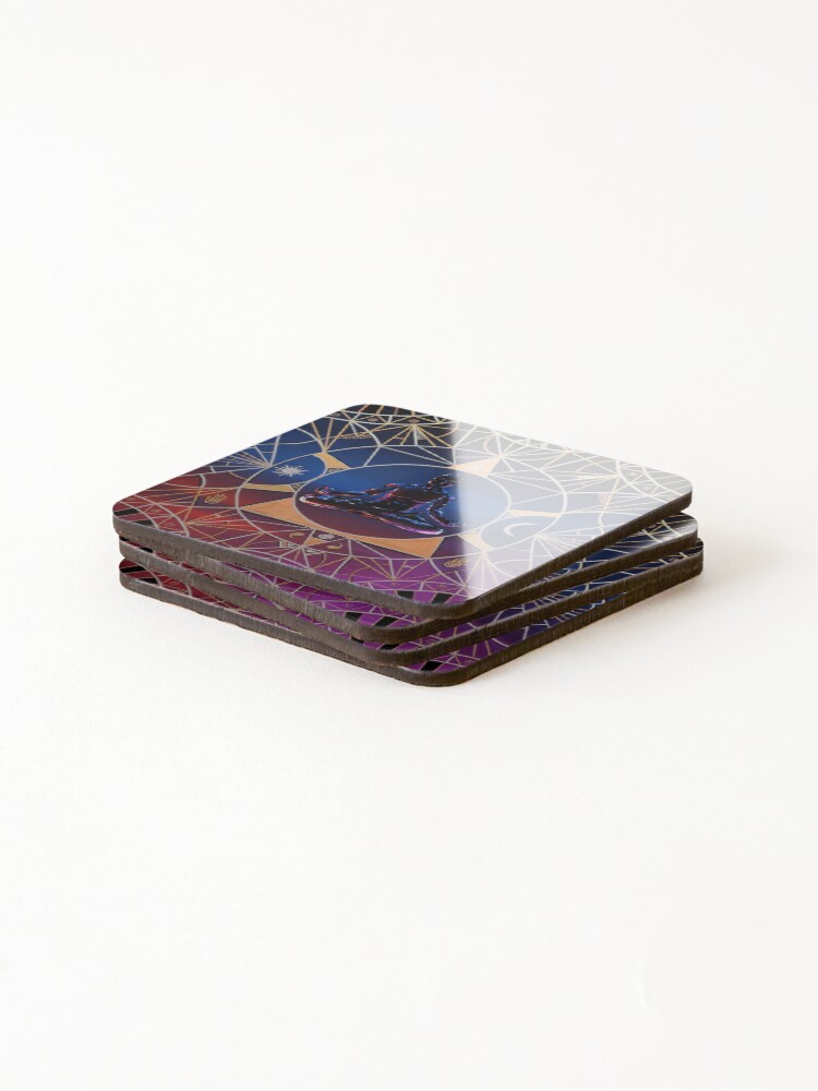 Thumbnail 4 of 5, Coasters (Set of 4), Evolution designed and sold by flooko.