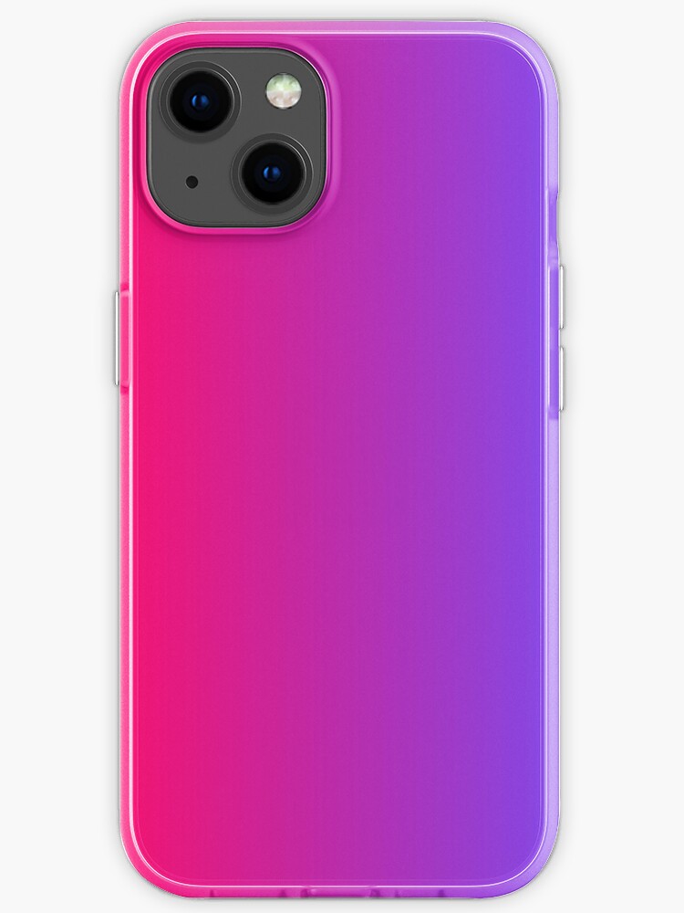 Gradient Bright Colors Blue Pink Yellow And Purple Iphone Case For Sale By Ideasforartists Redbubble