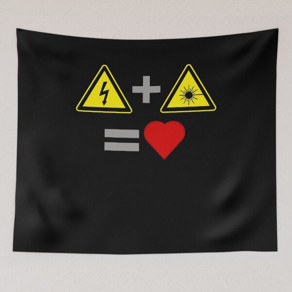 Item preview, I Love High-Voltage Lasers designed and sold by plushyTamer.