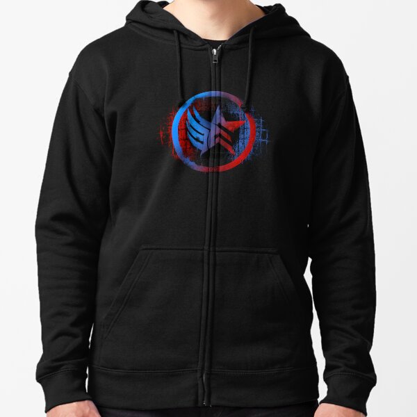 Mass Effect Paragon Renegade Zipped Hoodie
