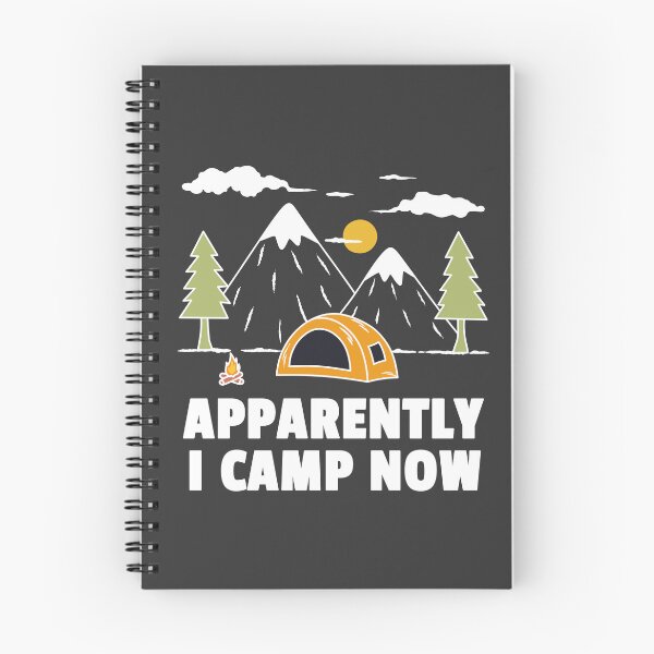 Item preview, Apparently I Camp Now – Funny Camping – Dark designed and sold by ttttee.