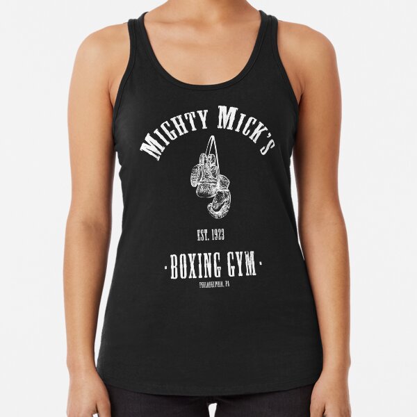Mighty Micks Boxing Gym Racerback Tank Top