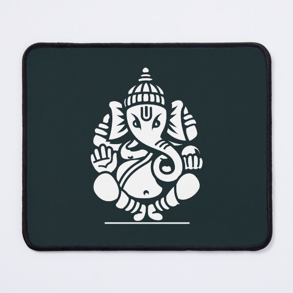 Item preview, Ganesh Ganesa Ganapati Elephant 4 (white) designed and sold by Mystic-Land.