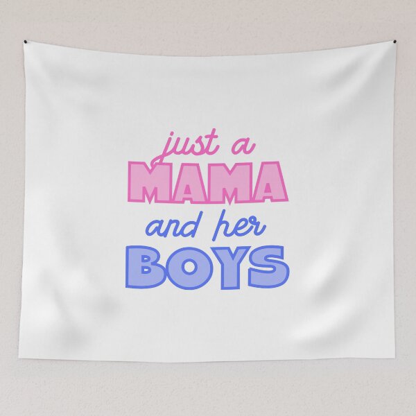 Item preview, Colorful Just A Mama And Her Boys designed and sold by JanesCreations.