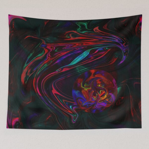 Item preview, Lucid Nightmare Abstract Art designed and sold by Ariel Guevara.