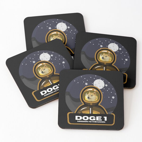 Item preview, Doge 1 Mission To The Moon Dogecoin to the moon Doge-1  designed and sold by NFTDesignsBLV.