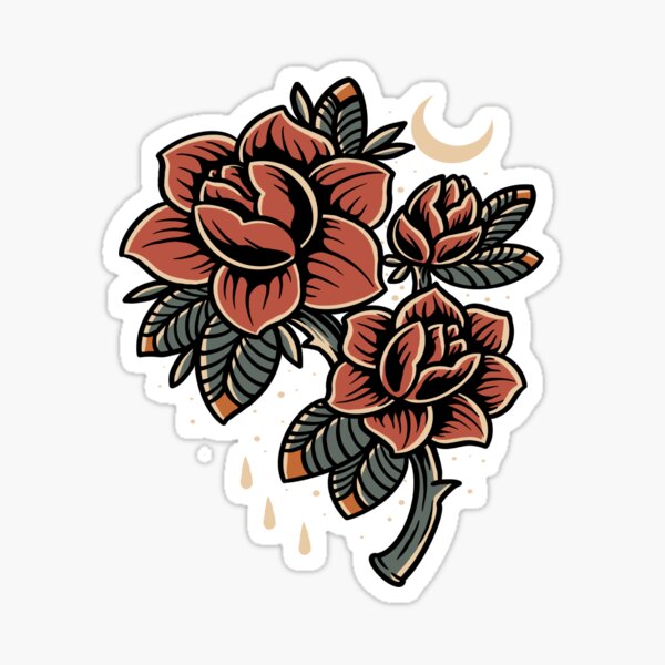 Item preview, traditional tattoo designed and sold by WhiteFoxy-Main.