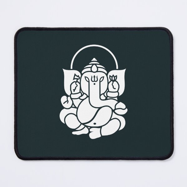 Item preview, Ganesh Ganesa Ganapati Elephant 3 (white) designed and sold by Mystic-Land.