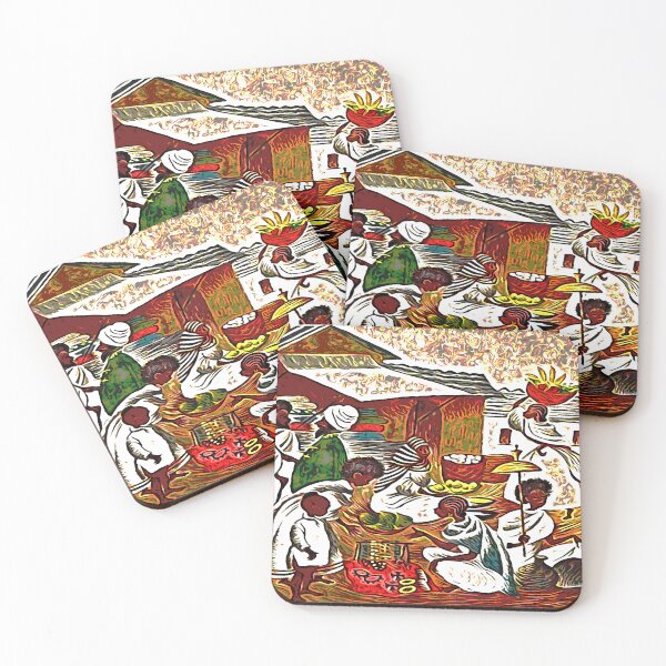 Item preview, FAMILY LIFE IN A TRADITIONAL  AFRICAN VILLAGE. designed and sold by Ralek.