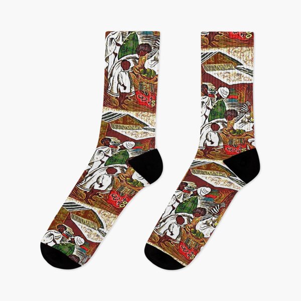 Item preview, FAMILY LIFE IN A TRADITIONAL  AFRICAN VILLAGE. designed and sold by Ralek.