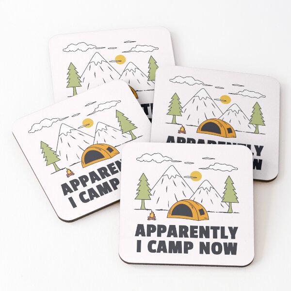 Item preview, Apparently I Camp Now – Funny Camping – Light designed and sold by ttttee.