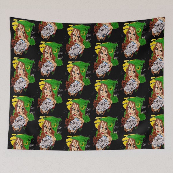 Item preview, Witch and skull designed and sold by Grimspencilart.