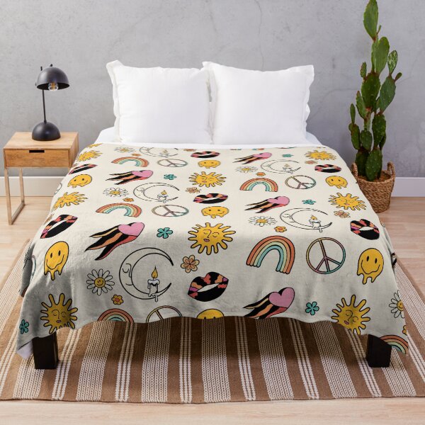 Artikelvorschau, Grooviges Retro-Boho-Aufkleberpaket entworfen und verkauft von retrippy.