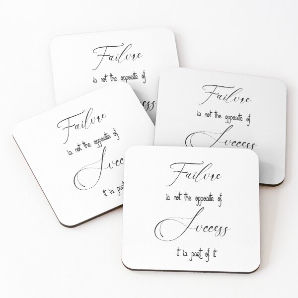 Item preview, failure is not the opposite of success it is part of it designed and sold by ikrame-shop.